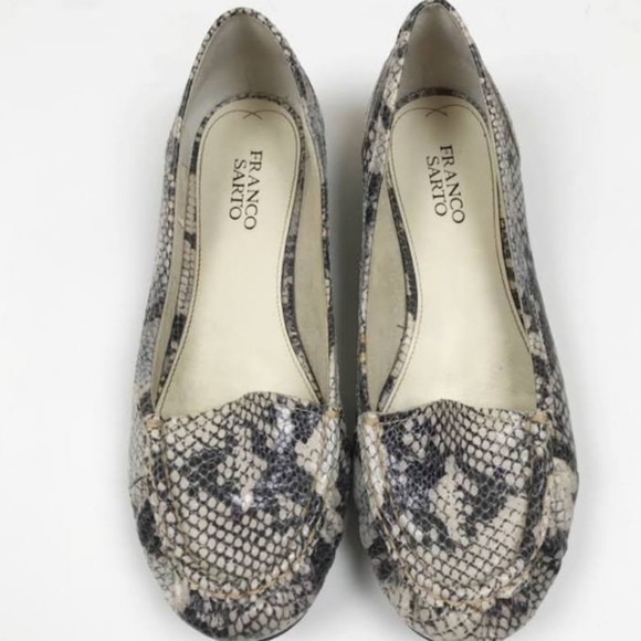 Franco Sarto Shoes - Franco Sarto “Tremor” snakeskin loafers